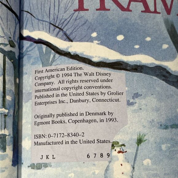 Walt Disney's Lady and the Tramp Hardcover Book Wonderful World of Reading - Picture 3 of 4